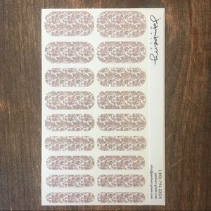 Jamberry Taupe Vintage Rose 2011 Retired Unicorn
